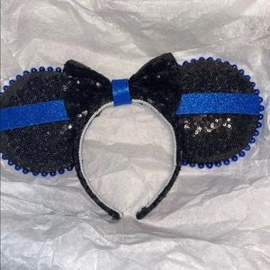 Mickey Ears -custom thin blue line